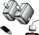 Type C Smart Auto Stop Charging Adapter, Auto Disconnect Charger – Portable USB Charger Automatically Stops When Fully Charged, Overcharge Protection