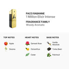 Paco Rabanne 1 Million Elixir Parfum Intense for Men 100ml (3349668600304)