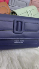 Double Zipper Women's Wallet Crossbody Bag - Stylish Mobile Pouch & Card Holder Purse