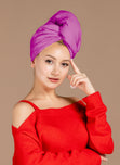 Siesta Zen Export Quality 100% Cotton Hair Wrap (Turban Towel)