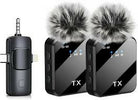 F11 Double MIC ANC + ECHO Mode with Wind Muff Cover. (TypeC + iPhone + Android)
