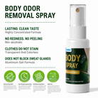 Sumifun Body Odor Spray 30ml | Long Lasting Freshness Spray for Underarms, Feet & Body | Daily Personal Care Spray for Men & Women