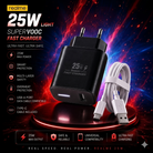 Realme 25W SuperVOOC Fast Charger with Type-C Cable
