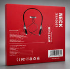 Wireless Bluetooth Neckband Earphones Magnetic Earbuds Hi-Res Audio Sports Headset Black