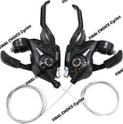 Original SHIMANO Gear Shifter Set Pair FRONT & BACK SET bicycle