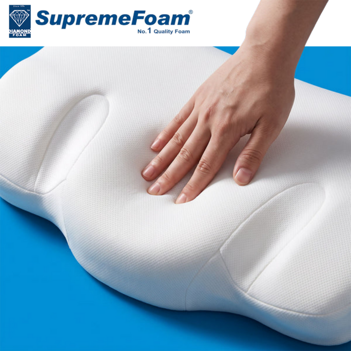 Diamond Supreme Foam Dolce Vita Neck Posture Pillow | Diamond Foam Official Store