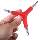 3-Way L key Hex Wrench Spanner Bicycle Repair Tool (4mm/5mm/6mm)