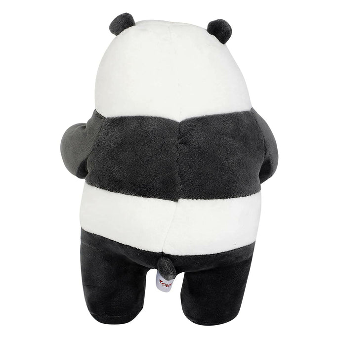 MINISO x We Bare Bears Panda Plush Toy with Red Apple 23cm