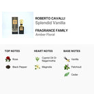 Roberto Cavalli Splendid Vanilla Eau De Parfum Unisex 100ml (8052464897254)