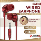ORIGINAL Super Wired Earphones you – Experience Superior Sound & Comfortable music aur calling experience ko behtar banayen