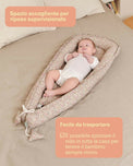 baby nest newborn Baby Lounger, Adjustable Baby Lounger for Newborn 0-24 Months, Breathable & Soft Infant Lounger, Tummy Time Baby Lounger for Home and Travel, Baby Girls & Boys Babies Stuff,