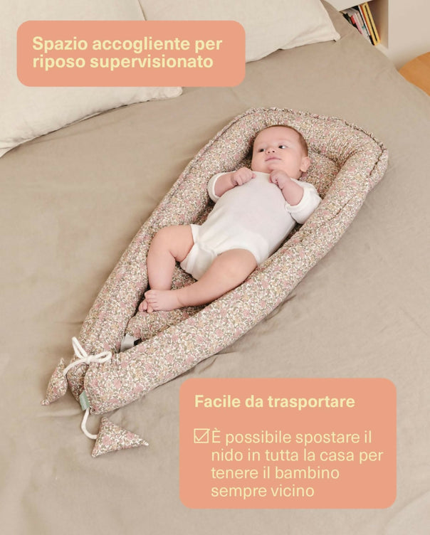 baby nest newborn Baby Lounger, Adjustable Baby Lounger for Newborn 0-24 Months, Breathable & Soft Infant Lounger, Tummy Time Baby Lounger for Home and Travel, Baby Girls & Boys Babies Stuff,