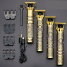 Professional Vintage T9 Hair Trimmer – Engraved Dragon Zero-Gapped