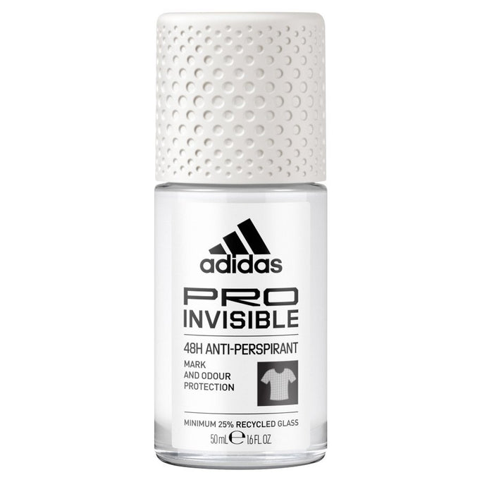 Adidas Pro Invisible Roll-On Antiperspirant for Women 50ml (3616303439996)