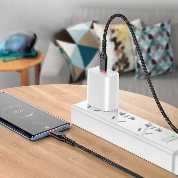 HOCO X59 Victory 60W Type-C to Type-C Fast Charging Cable