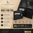 Premium Men’s Leather Wallet / Bifold Wallet