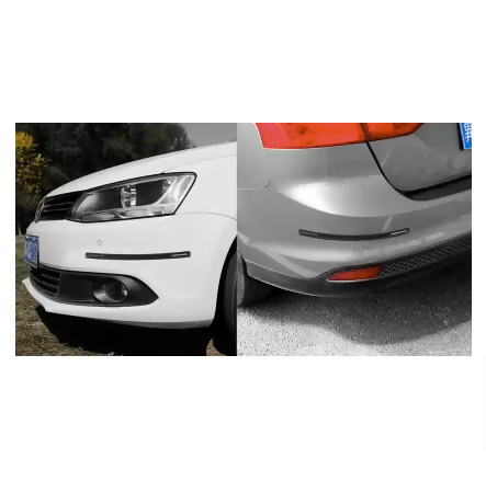 4 PCS Anti Collision Car Door Protector Bumper Guard Strip Front Rear Protection Strips Scratch Protector Car Accessories
