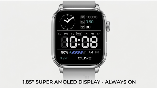 Olive O-7010 Vector Air Super Amoled Smart Watch