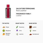 Ferragamo Red Leather Eau De Parfum for Men 100ml (8052464896028)