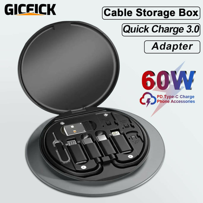 7-in-1 USB-C Multi Adapter Kit with Phone Holder