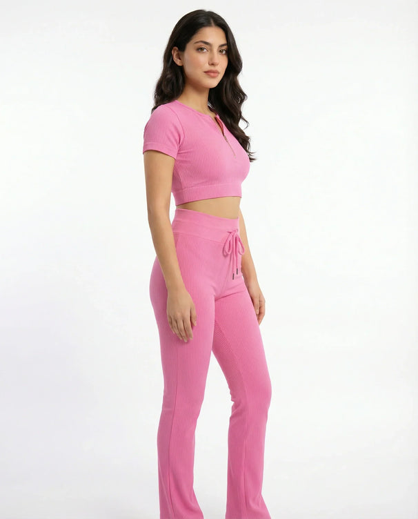 Sajiero Activewear Set - Zen Fit - Pink