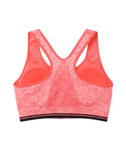 Sajiero Sports Bra - Zip Fit - Orange