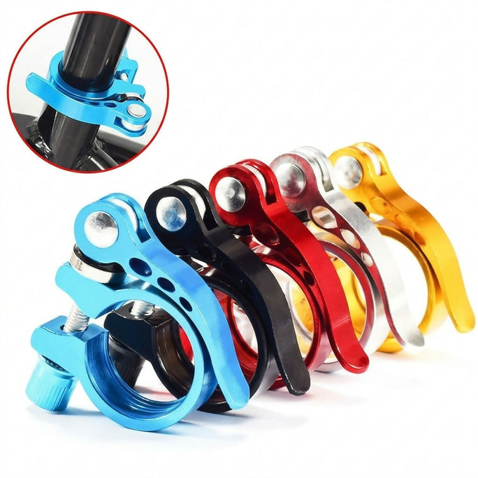 Bicycle Seat Clamp🚴Aluminum Bike Seat Post Clamp Seat adjuster