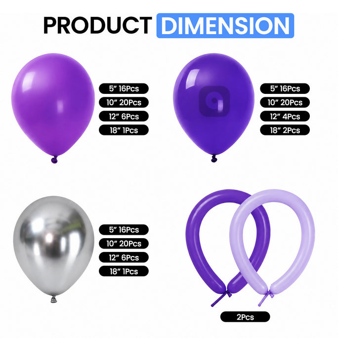 Balloon Garland with Tassel Fringe Decoration Set