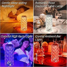 RGB Crystal Diamond Table Lamp with Remote Control