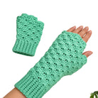Crochet Pattern Easy Fingerless Gloves Crochet Pattern Winter Mittens DIY Hand Warmers Crochet Gift Idea