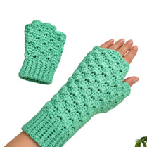 Crochet Pattern Easy Fingerless Gloves Crochet Pattern Winter Mittens DIY Hand Warmers Crochet Gift Idea