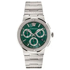 Versace VEZ900121 Men’s Quartz Swiss Made Silver Stainless Steel Green Dial 43mm