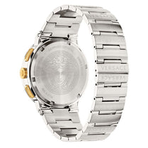 Versace VEZ900221 Men’s Quartz Swiss Made Silver Stainless Steel Blue Dial 43mm