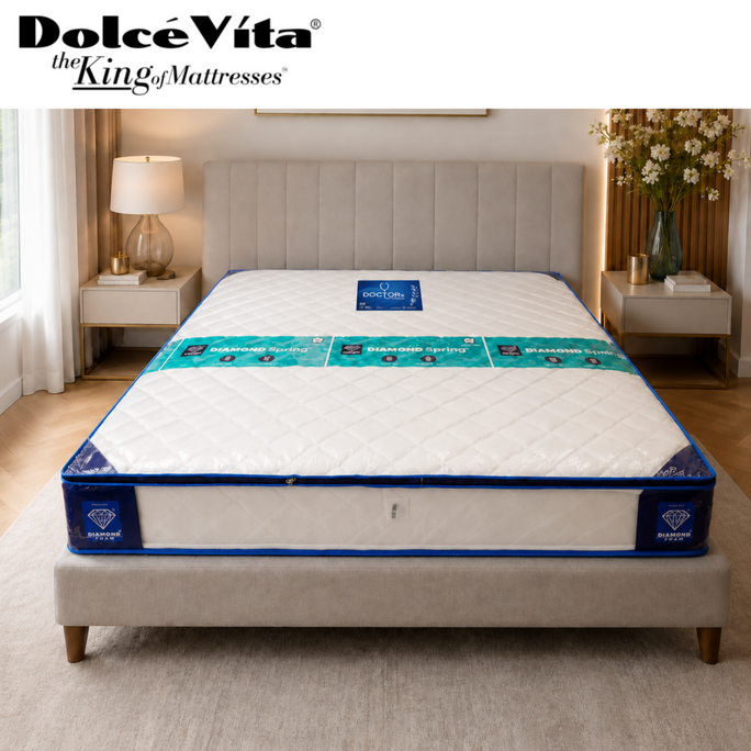 Dolce Vita Doctor's Choice Bonnell Spring Mattress | 8 Years Brand Warranty