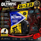Olympic Heavy Duty Bicycle Tube (Size 20x2.25) - TR Nozzle Premium Quality