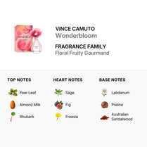 Vince Camuto Wonderbloom Eau De Parfum for Women 100ml (608940583555)