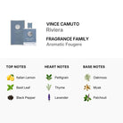 Vince Camuto Riviera Eau De Toilette for Men 100ml (608940584750)