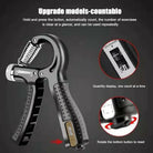 Adjustable Hand Grip Power Exerciser Forearm Wrist Strengthener Gripper With Counter