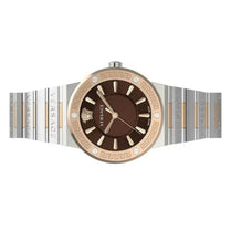 Versace VEVH01220 Women’s Quartz Swiss Made Two Tone Stainless Steel Brown Dial 38mm