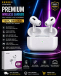 Premium PRO 2 ORIGINAL Wireless Earbuds Bluetooth 5.3 Pro – 100% Original HD Sound Quality Earphones with 48H+ Battery Life, Touch Control, Low Latency Gaming & Sweatproof Gym Pods