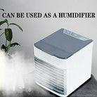 New mini refrigeration air conditioning fan household desktop small spray air cooler USB portable mobile cooling fan