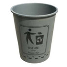 Prince Ware Smart Dust Bin Large Silver Without Lid