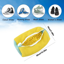 Shoe Washing Bag for Washing Machine – Zippered Mesh Laundry Bag for Sneakers & Shoes