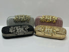 Luxury Embellished Bridal Clutch Bag for Women - Elegant Wedding & Party Evening Purse