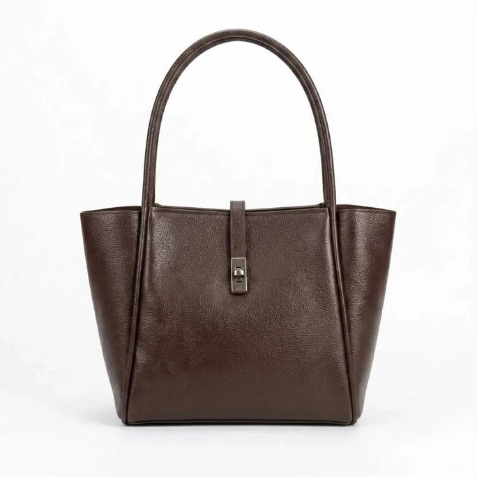 WestStyle - Women's 2PCs Joblet Tote Bag for Women in Brown Color