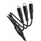 HOCO X123 Victory 3-in-1 Fast Charging Cable 1