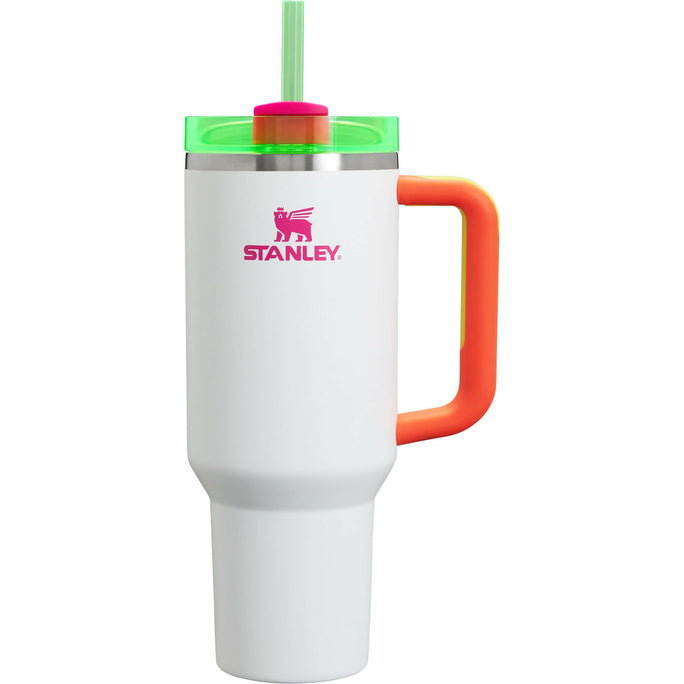 Premium Stanley Quencher H2.O flowstate Stainless Steel 40 Oz insulated Cup, Tumbler, keep Drink hot and cold for certain hours