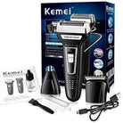 Kemei KM-5558 3-in-1 Rechargeable Grooming Kit for Men