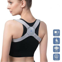 Smart Belt Electric Vibrational Posture Corrector Comfortable Adjustable Therapy For Upper Lower Back Shoulder Pain Relief Back Brace Smart Belt With USB Support Charger