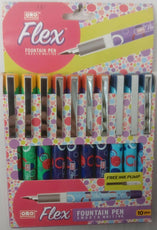 ORO Flex Fountain Pen Pack (10 Pcs)